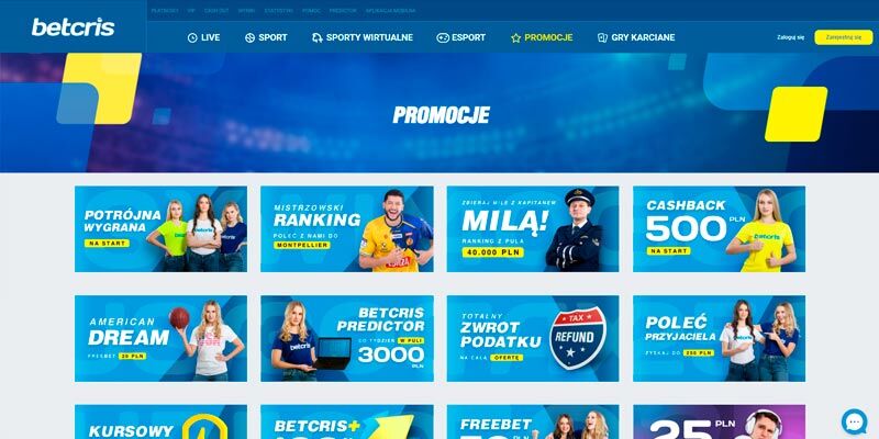 skoki narciarskie Betcris - strona promocyjna