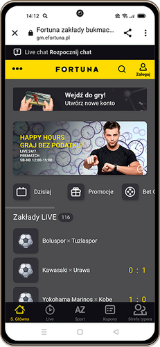 aplikacja mobilna fortuna